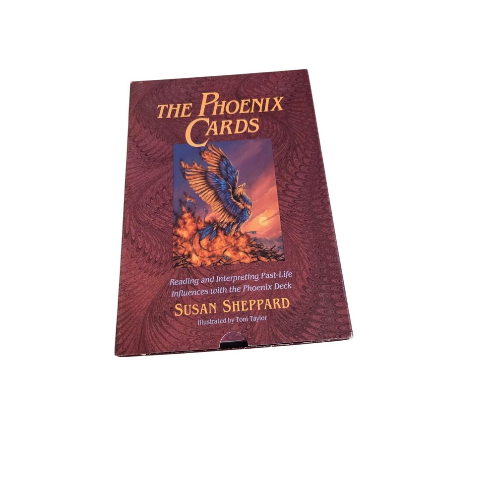 Phoenix Cards Susan Sheppard Toni Taylor 28 Card Deck Book Set 1990
